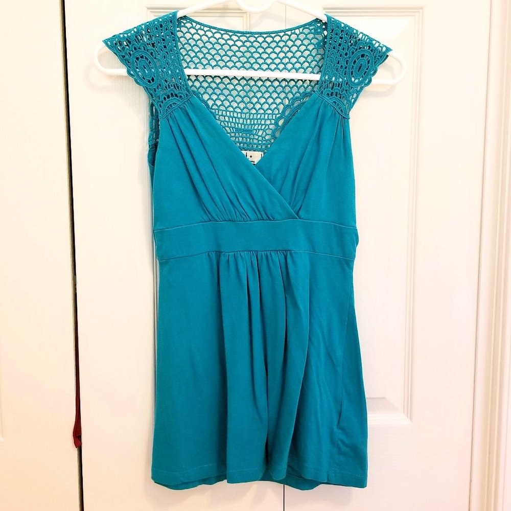l.e.i. Turquoise Top